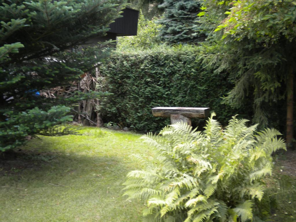 Uroczy Domek Z Ogrodem I Tarasem Myślenice Exteriör bild